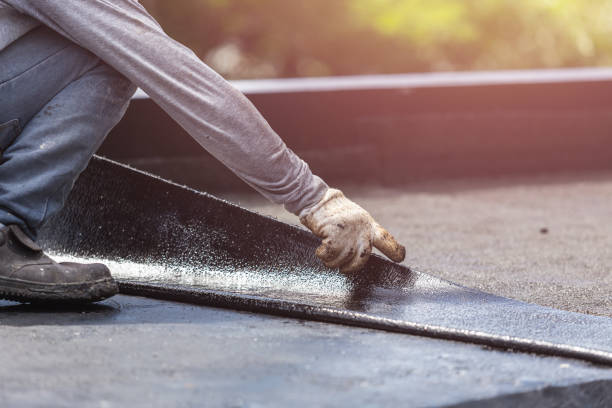 Professional Basement Waterproofing technician working in Mauricetown, NJ